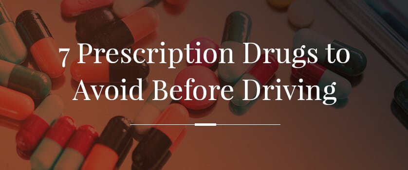 What prescription drugs affect driving?