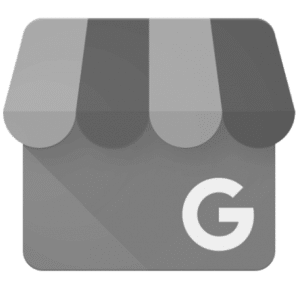 Google My Business logo grey