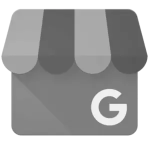 Google My Business logo grey