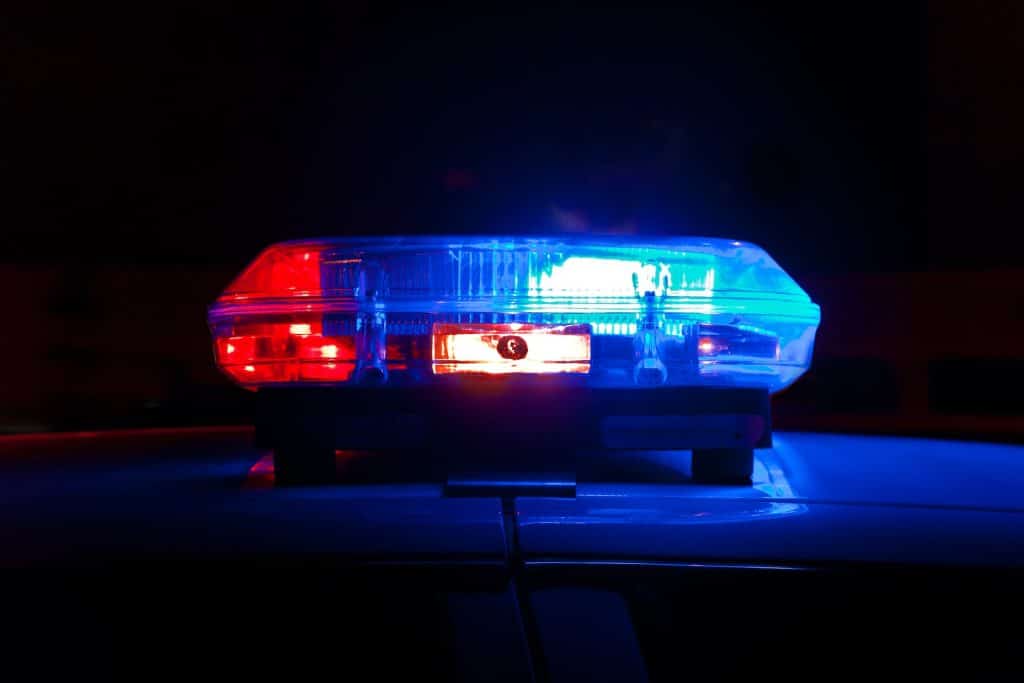 personal car damaged by police car