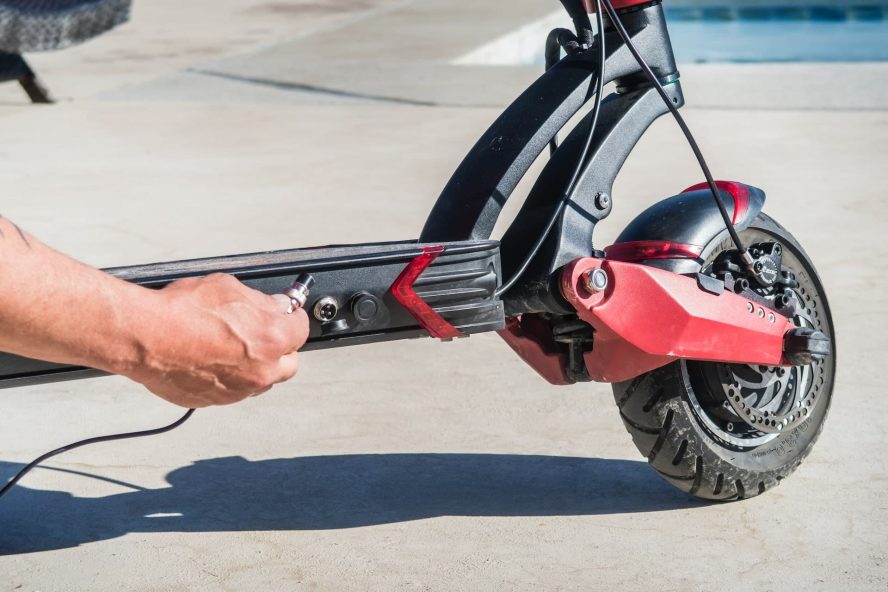 Electric scooter maintenance