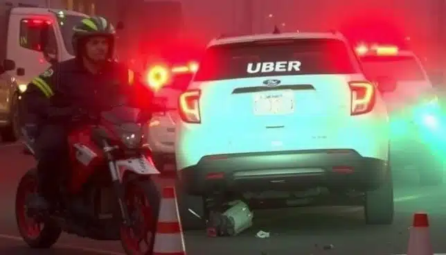 crashes involving Uber and Lyft