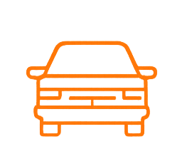 Icon representing car accident injury claims