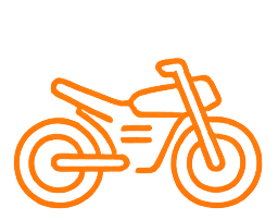 Icon representing motorcycle accident claims
